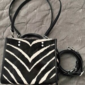 Coach calf hair rogue zebra print 20